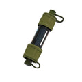 Outdoor Activated Carbon Manual Portable Survival Kit Gravity Filter Removes Bacteria & Protozoa