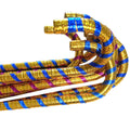Professional Unisex Arabic Belly Dance Performance Handle Sticks PVC Hollow Plastic Cane 2 Color Ribbon Wrap Performance Wear
