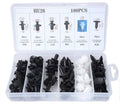 100pcs Auto Fastener Clip Mixed Car Body Push Retainer Pin Rivet Bumper Door Trim Panel Retainer Fastener Kit Car Accessories