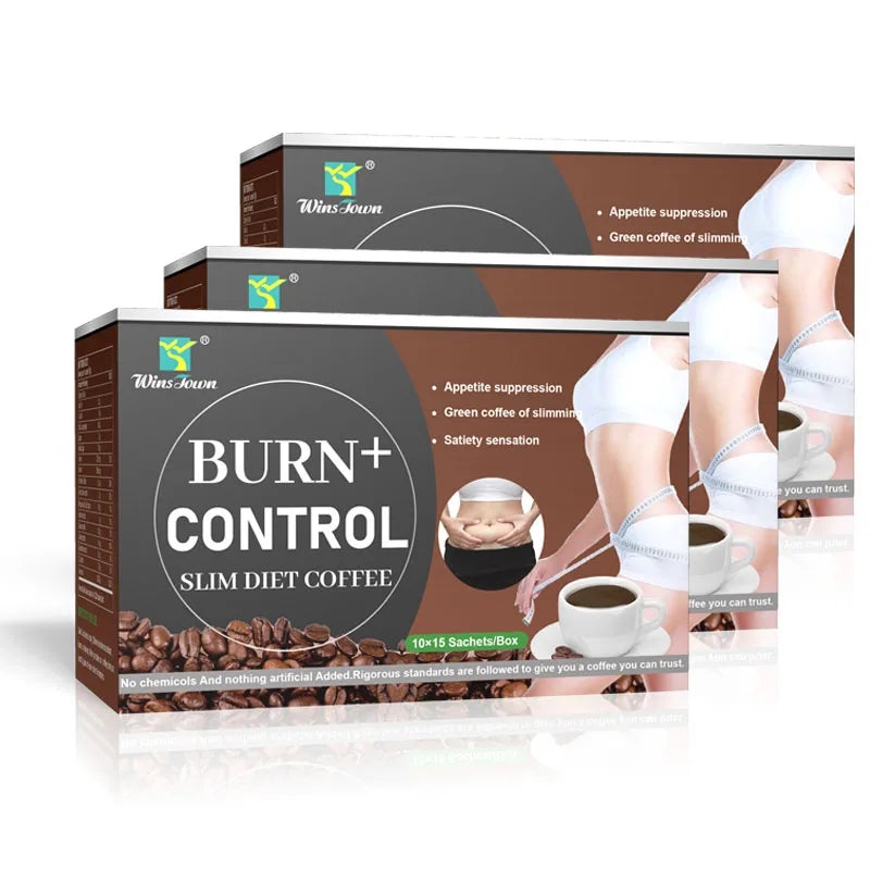 Slim Green Coffee OEM Private Label Healthy Herbal Black Instant Natural Burn Control Slim Diet Coffee for Minceur