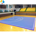 Economy Cheap pp Suspended Interlocking Sports Floor for Basketball Court