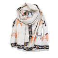 New Art Thickened Animal Print Scarf Women's Fashion Style Shawl Women's Fashion Scarves Women Pashmina Scarf