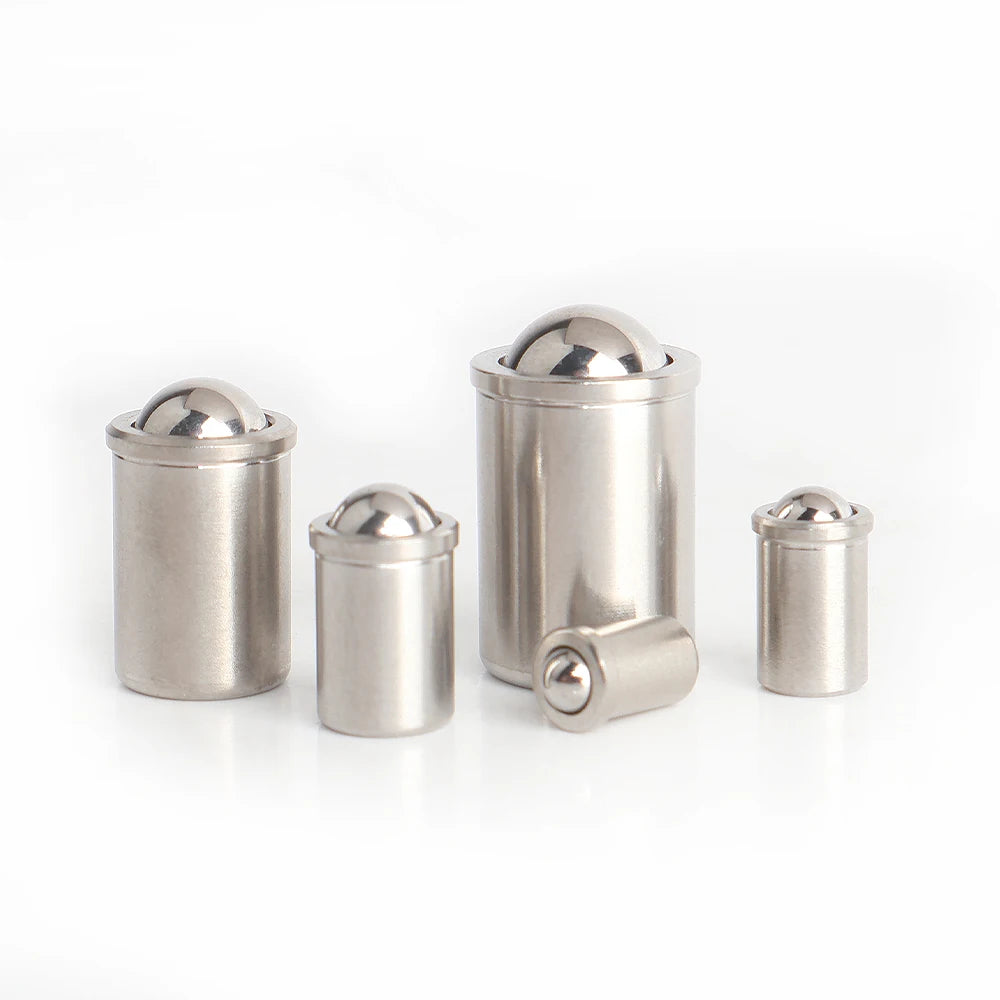 VEICH VCN410-SR All Stainless Steel Heavy Spring Loaded Press Fit Ball Plunger Flange Machinery Use ISO9001 Certified Large
