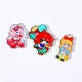 CNAWO Custom UV-Printed Holographic Charm Acrylic Keychain With Plastic and Metal Components