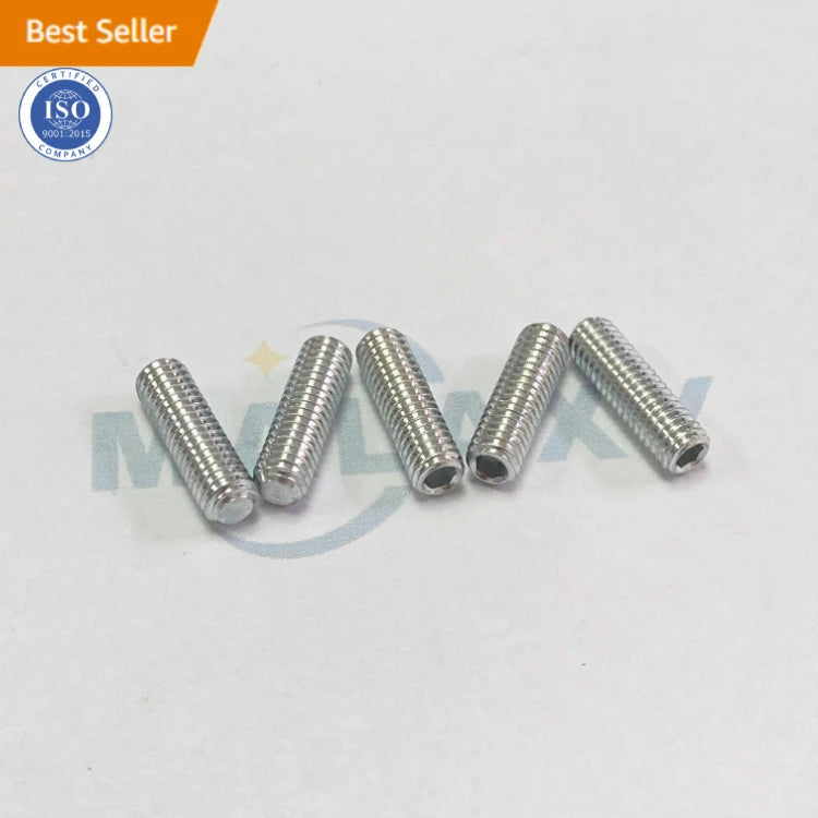 MALAXY 304 Stainless Steel Grub Screw M7 Grub Set Screw Grub Screw