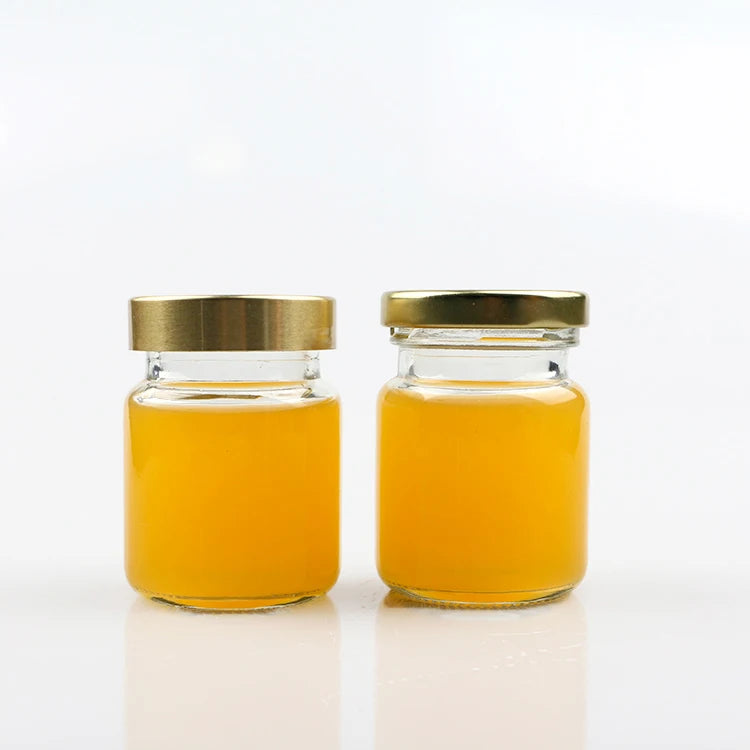 75ml 80ml Indonesia Vietnam Hot Sale Bird Nest Drinking Honey Use Glass Jar With Tinplate Lid/easy Open Lid