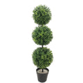 Wholesale Artificial Boxwood  Garland Plant Flowers Faux  Wreath Outside Outdoor Topiary Panels Hedge Uv Protected Faux Greenery