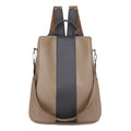 PU Leather Handbag Classic Soft Touch Bag Multifunction Waterproof Material Woman Backpack Mochilas Escolares