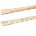 Wholesale 22 Frets Unfinished Guitar Neck Replacement Maple ST Electric Guitar Neck for DIY Guitar Kits