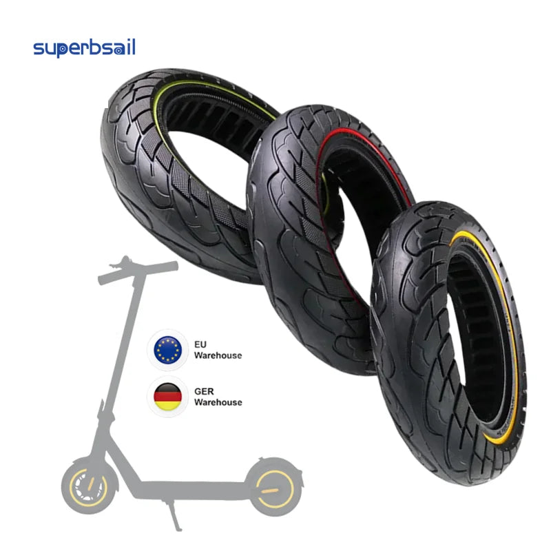 Superbsail Scooter 10 Inch 10x2.50 Solid Tyre for MAX G30 Electric Scooter Inner Honeycomb Solid Tire Scooter 10*2 5 Tire
