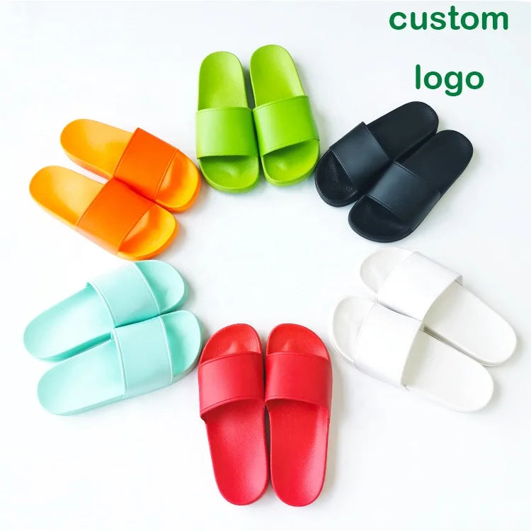 Designer Sandals Slides Custom Logo Blank Slides Sandal Men Custom Printed Slippers Slides Indoor Footwear