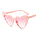 Fashion Popular Custom logo Solid Color Plastic Frame Uv 400 Sunglasses love Heart Sunglasses Shaped Sun Glasses