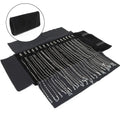 Melle Spade Fast Delivery Luxury Black Velvet Roll Necklace Organizer Travel Gift Packaging Portable Foldable Trendy Jewelry Bag