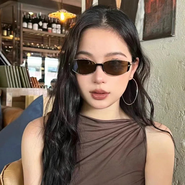Men's Photochromic Titanium Black Sunglasses Anti-Glare Polarized Circle Square Metal Optically Photogray Reading Stainless