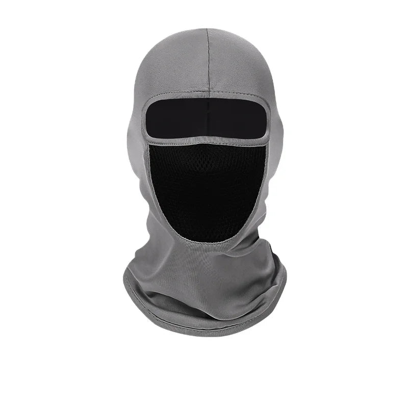 Wholesale Custom Logo Balaclava Breathable Milk Silk Polyester Balaclava Solid Designer Balaclava Custom Logo