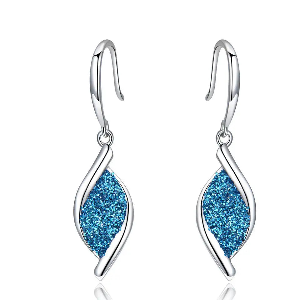 Wholesale Customized Good Quality Birthday Silver Diamond Stud Earrings