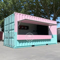 Customizable Size High Class Container Restaurant Coffee Shop Bar Durable Prefabricated Container Kiosk Booth