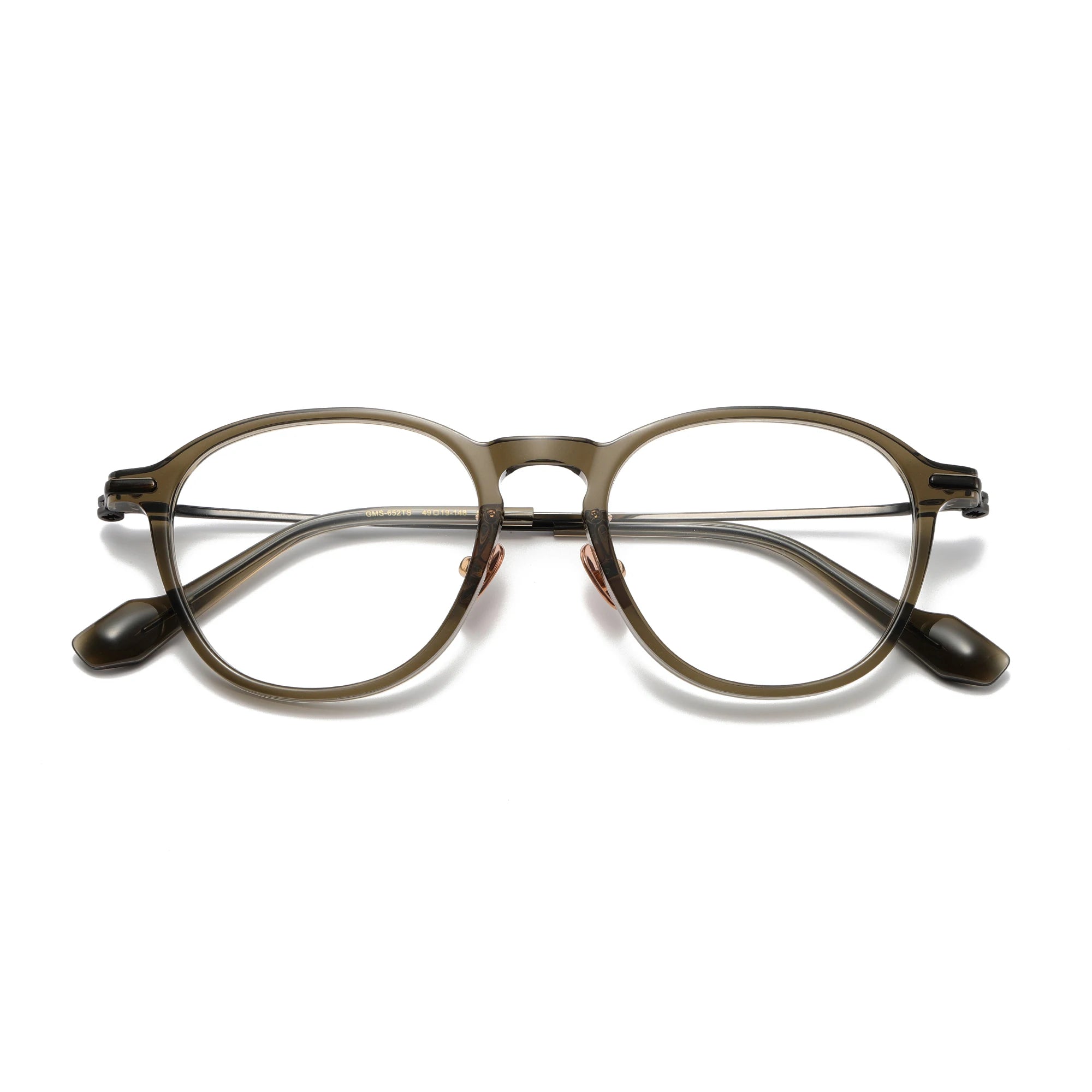 Benyi Manufacturer New Customized Titanium Acetate Optical Frames Eyewear Brand Optical Spectacle Prescription Glasses