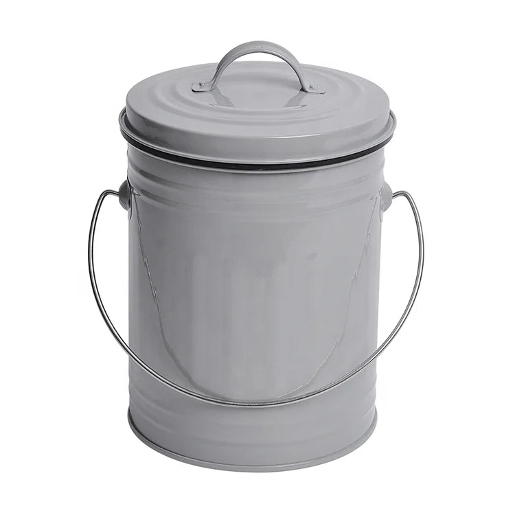 HANGSHAU Eco-friendly Portable 3l Kitchen Compost Pail Food Waste Bins Compost Bucket Compost Bin Food Waste Garbage Container