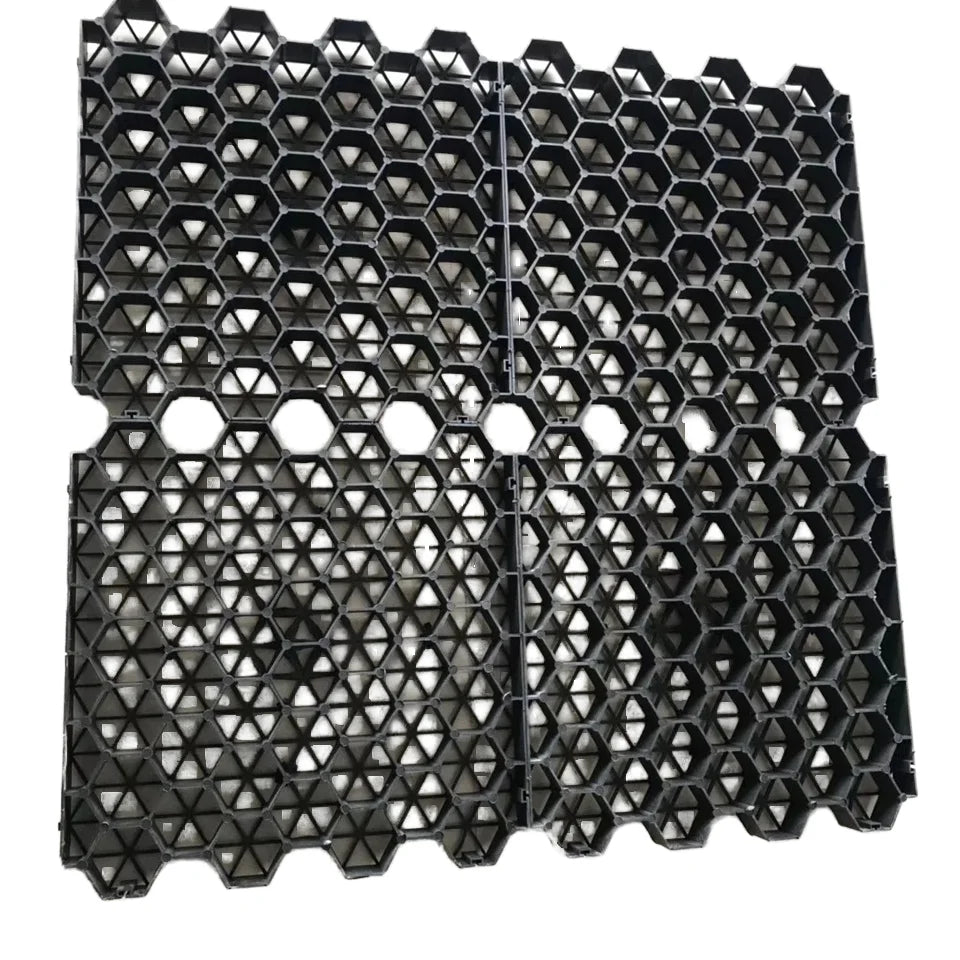 HDPE Plastic Grass Paver Grids for Driveway Garden Slope Dam Parking Lot Park Greening Applications for Turf Gravel Use