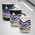 ModernQiu Temperature Color Change Cup  Sublimation Heat Sensitive Magic Cup Ceramic  Mug With Custom Photo Picture Logo