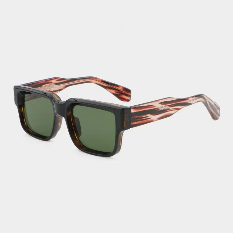 Custom Shades Branded Sunglasses Logo Luxury Pc Lens Sunglasses 2025 Trendy Cp Women's Square Sunglasses