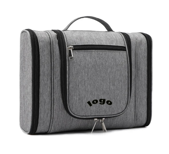 Zipper Makeup Cosmetic Bag  Men's Travel Toiletry Organizer Bag  Makeup Storage Organizer Cosmetics