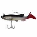 8cm 12.5g Soft Fish Bait Vivid Swimming Action Soft Fishing T-tail Plastic Lure Soft Plastics Fishing