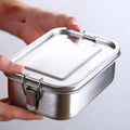 Worthbuy Japanese Kids Lunch Box With Tableware Bowl 304 Stainless Steel Food Container With Compartments Microwave Bento Box