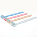 Factory Wholesale LOW MOQ Cheap Double Heads Cat Dog Toothbrush Pet Toothbrush