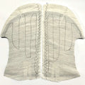 Adhesive Fusible Woven 100% Polyester Interlining for Men's Suits-Elastic Water Soluble 22cm Width