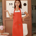 Wholesale Apron Work Durable Washable 100% Polyester Uniform Chef Bib Apron
