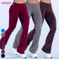 Janya Wholesale Womens Leggings Butt Lift Sports Legging Elastic Waist Flared Gym Fitness Leggings Seamless Yoga Flare Pants