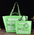 Hand pp  Woven Bag Custom logo Printed Woven Tote Bag  Woven Beach Bag