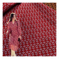 Eco-friendly Custom Floral Striped Yarn Dyed Woven Jacquard Fabrics for Women Clothing Luxury
