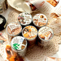 1Roll PET Tape Misty Everyday Series Matte Life Theme Handbook DIY Recycled Stickers