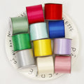 Hot Sale Lude Factory Double Faced 100% Polyester 196 Colors 1.5 Inch 38mm Gift Satin Ribbon