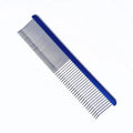 Baoli ODM Professional Pet Dog Cat Comb Long Stainless Steel Angled Teeth Show Class Dog Grooming Comb With Hardened Handle