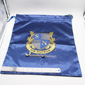 Custom Logo Satin Drawstring Velvet Bags for Wig Shoes Candle Craft Packaging Stamping Dust Recyclable Gift Use