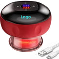 Portable and Rechargeable Smart Cupping Therapy Massager Electric Cupping Device for Muscle Soreness