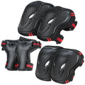 Skateboard Ice Roller Skating Elbow Knee Pads Palm Safety Guard Cycling Riding Protector Protective Gear for Kids Adults