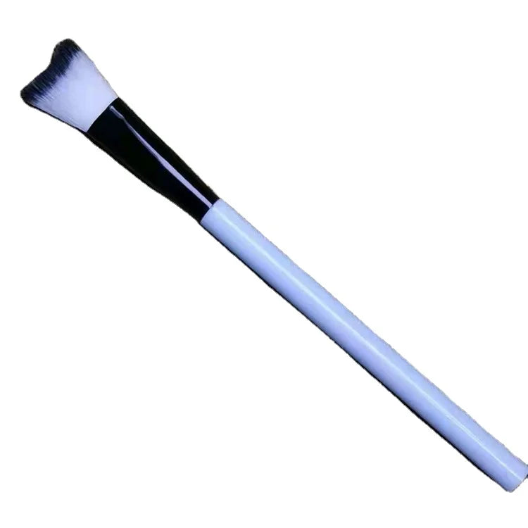 Custom Curved Wholesale Soft Black Blue Lash Extensions Cleansing Brush Lashes