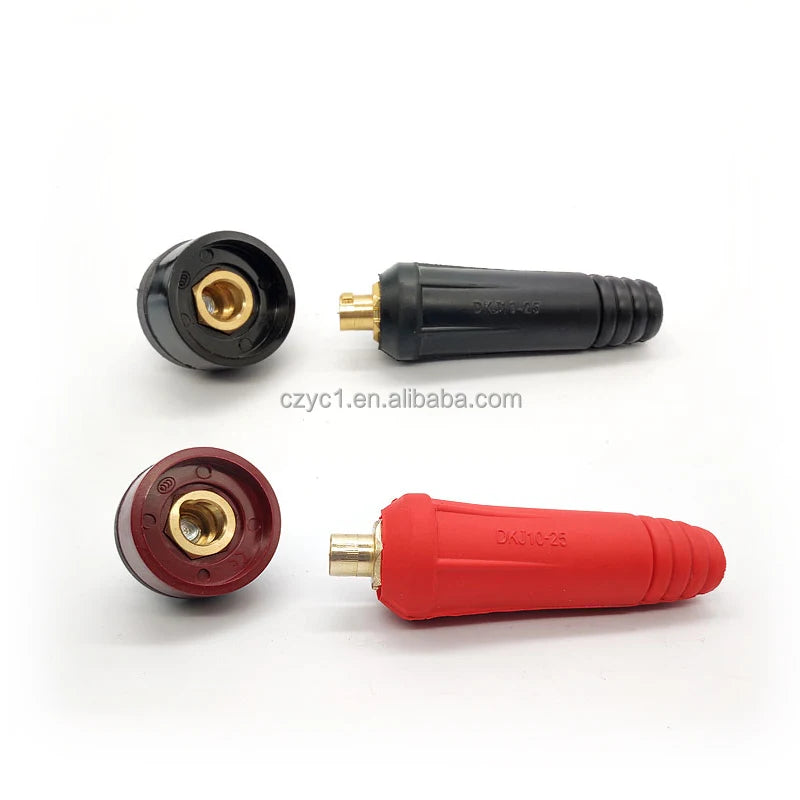 DKJ10-25 Welding Machine Quick Fitting TIG DKZ10-25 Welding Cable Panel Connector Socket Set Quick Fitting
