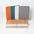 Wholesale Waterproof Lightweight Interior Decoration Foam Board Pvc Can Protect Walls And Reduce Noise Charcoal Wall Panels
