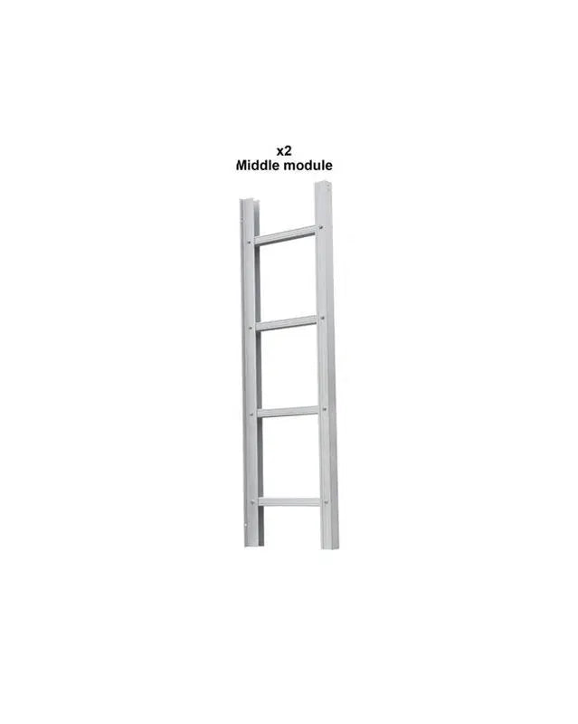 Factory Wholesale Modern Design Aluminium Escape Ladder Household Work Use Safety Folding Firefighter Ladder Insulation