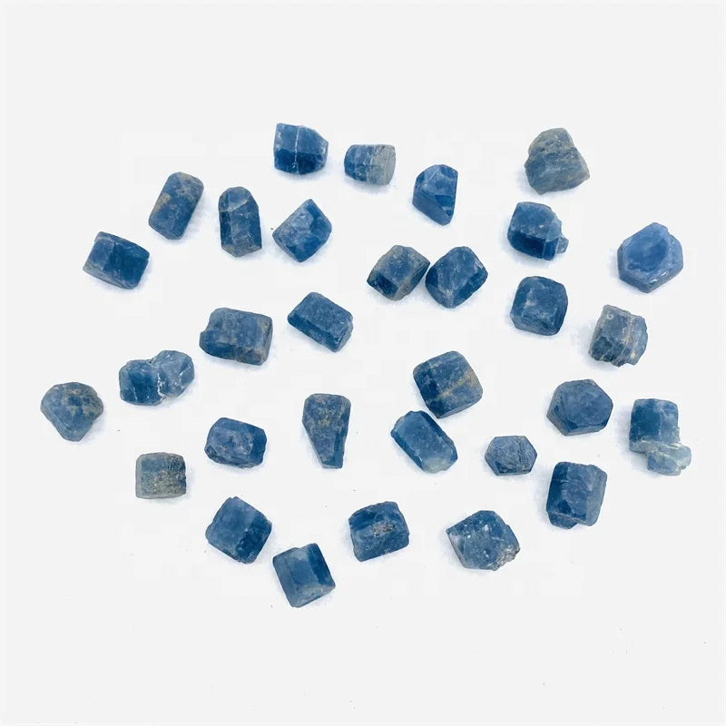 Wholesale Natural Rough Crystal Stone Specimen Blue Corundum Healing Raw Sapphire