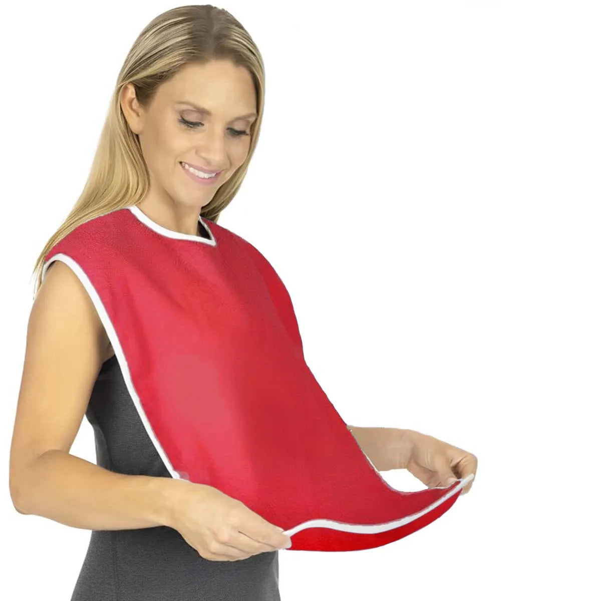 Hot Sale Adjustable Elderly Bib Washable Saliva Towel Rice Pocket Bib Feeding Nursing