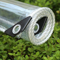 0.35mm Transparent PVC Tarpaulin Cover Rainproof Windproof Outdoor Awnings Waterproof Clear Plastic Furniture Cover for Balcony