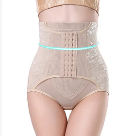 Women Waist Lace Body Shaper Corset Tummy Slimming Girdles Underwear