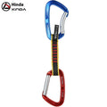Xinda Straight Door Curved Door Flat Belt Quick Hanging Mountain Climbing Rock Climbing Ice Climbing Buckle Safety Tool